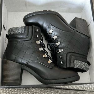 MIA black “Teddy” boots